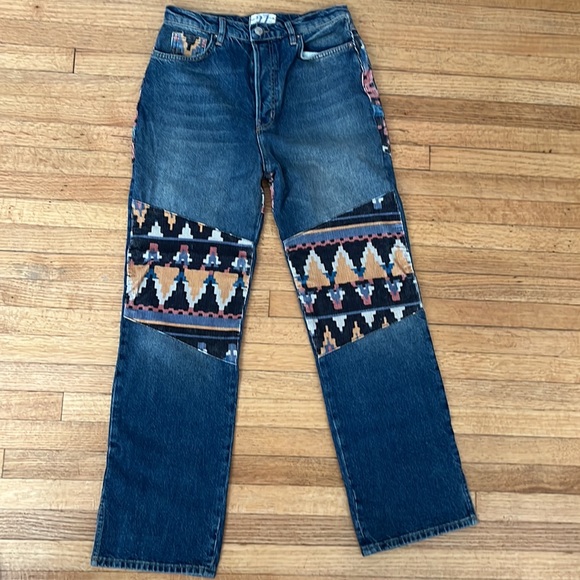 Free people We the Free Rocky Mountain Straight Leg Jeans High Waisted - Picture 8 of 14